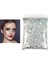 50G Yanardöner Holografik Tırnak Glitter Sequins 3D Manikür Nail Art Dekor Gümüş (Yurt Dışından) 5