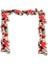 Yapay Noel Çelenk Berry Kümeleri Kar Tanesi Kapı Pencere Dekor Için 1.5 cm Garland (Yurt Dışından) 1