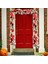 Yapay Noel Çelenk Berry Kümeleri Kar Tanesi Kapı Pencere Dekor Için 1.5 cm Garland (Yurt Dışından) 2