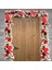 Yapay Noel Çelenk Berry Kümeleri Kar Tanesi Kapı Pencere Dekor Için 1.5 cm Garland (Yurt Dışından) 3
