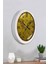 36 cm Beyaz Metal Maps Duvar Saati 4