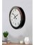 36 cm Siyah Metal Klasik Duvar Saati 3