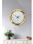 36 cm Gold Metal Klasik Duvar Saati 2