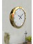 36 cm Gold Metal Klasik Duvar Saati 4