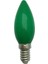 1W 20LM E14 Duylu LED Buji Ampul Yeşil Renk 1