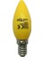 1W 20LM E14 Duylu LED Buji Ampul Sarı Renk 1