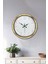 40 cm Gold Metal Modern Duvar Saati 2