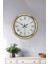 40 cm Gold Metal Retro Duvar Saati 2