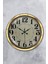 40 cm Gold Metal Retro Duvar Saati 1