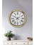 40 cm Gold Metal Roma Klasik Duvar Saati 2