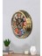 40 cm Gold Metal Retro Duvar Saati 3