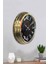 40 cm Gold Metal Retro Duvar Saati 4