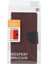 Deri Telefon Kılıfı Samsung Galaxy S22 5g Brown Için 4