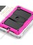 Silikon Pc Tablet Kılıf Samsung Galaxy Tab A7 2020 T500 Için Kırmızı Gül 4