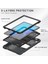 Samsung Galaxy Tab A7 T500 Pc + Silikon Kılıf Siyah + Siyah 4