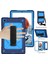 Samsung Galaxy Tab A7 10.4 (2020) T500 Kılıfı Donanma Mavi + Mavi 4