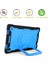 Samsung Galaxy Tab A7 10.4 (2020) T500 / T505 Pc Kılıfı Siyah + Mavi 4