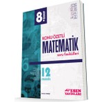 Esen Yayınları 8. Sınıf Matematik Konu Özetli Soru Fasikülleri