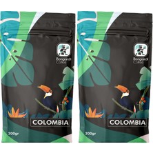 Bongardi Coffee Colombia Yöresel Filtre Kahve 2 x 200 gr Öğütülmüş Kolombiya Kahvesi