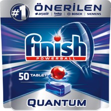 Finish Quantum 50 Kapsül Bulaşık Makinesi Deterjanı Tableti