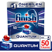 Finish Quantum 50 Kapsül Bulaşık Makinesi Deterjanı Tableti
