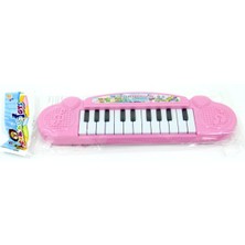 Can Ali Toys Pilli Mini Piyano 22 Tuşlu Org Pembe