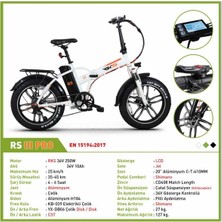 Rks Rsııı - Rs3 Pro Katlanabilir Elektrikli Bisiklet