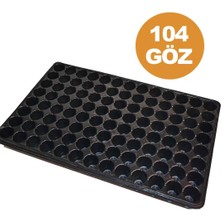 SERA TREND 104 UZUN Göz Viyol (10 Adet) FİDE YETİŞTİRME VİYOLÜ FİDAN YETİŞTİRME KABI ÇİLEK SEBZE MEYVE SÜS BİTKİSİ SKULENT FİDELİK