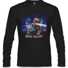 Pink Floyd - Above The Light Siyah Erkek Sweatshirt