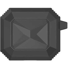 MobaxAksesuar Apple Airpods 3. Nesil ile uyumlu Kılıf Mat Silikon Üçgen Case 25