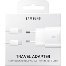 Cosmos  Samsung Travel Set 25W Adepter + Type-C To Type-C Kablo