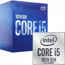 Intel Core i5 10400 2,9 GHz 12 MB Cache 1200 Pin İşlemci