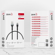 Ceponya Shira Serisi Micro 2.4A 12W 480MBPS USB Kablo 30 cm