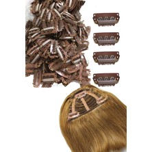 Prodiva Peruk, Çıtçıt, Postiş, Yarımay, Kahkül Küçük Klipsleri 80 Adet/ 100 Gr  Kahverengi Paket
