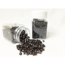 Prodiva Koyu Kahve Yivli Kaynak Saç Boncukları 1000’Li Kutuda