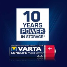Varta 80 Adet Varta Longlife Max Power Aa Alkalin Kalem Pil Toptan Satış