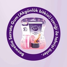 Sesu Duşta Tüy Dökücü Krem Hassas Ciltler 150 ml Boswellia Serrata Gum ile Tahrişi Azaltan Özel Formül