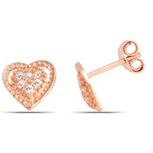 Parmas Design Kalp Tasarım Kadın 925 Ayar Gümüş Küpe