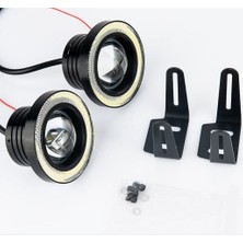 Trg Mercekli Angel Sis Farı 76 mm -12 V Kırmızı Işık