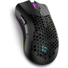 Shopfocus 2.4g Işıklı Kablosuz Oyun Mouse - Siyah (Yurt Dışından)