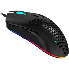 Ajazz AJ390 USB Kablolu Oyun Mouse - Siyah (Yurt Dışından)