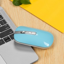 Shopfocus M30 Şarj Edilebilir Kablosuz Mouse 2.4ghz - Gümüş (Yurt Dışından)