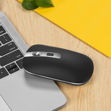 Shopfocus M30 Şarj Edilebilir Kablosuz Mouse 2.4ghz - Gümüş (Yurt Dışından)