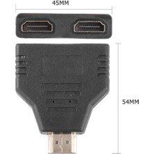 Streak HDMI Çoklayıcı Çift Girişli 1 Giriş 2 Çıkış Switch Çoğaltıcı Splitter