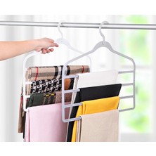 Pi İthalat Pantolon Eşarp Askısı - Çok Katlı Askı