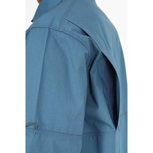 Moda Canel Monel Outdoor Mavi Turkuaz Tactical Gömlek Taktik Giyim Ripstop Gömlek