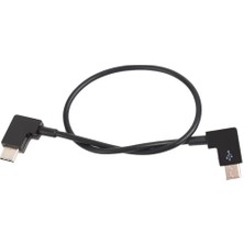 Flameer Dik Açı Usb-C Erkek Usb-C Erkek Veri Sync Kısa Kablo Uzatma Kablosu (Yurt Dışından)