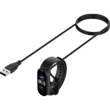 Flameer Mi Band 5 Bilek Bandı Şarj Değiştirme Için USB Şarj Kablosu Kablosu 50 cm (Yurt Dışından)