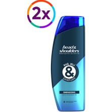 Head&Shoulders Duş Jeli Ve Şampuan Energizing 360 Ml X2 Adet