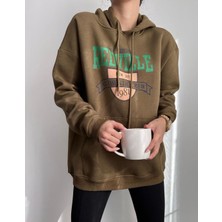 Bd Giyim Redville Baskılı Kapüşonlu Sweat